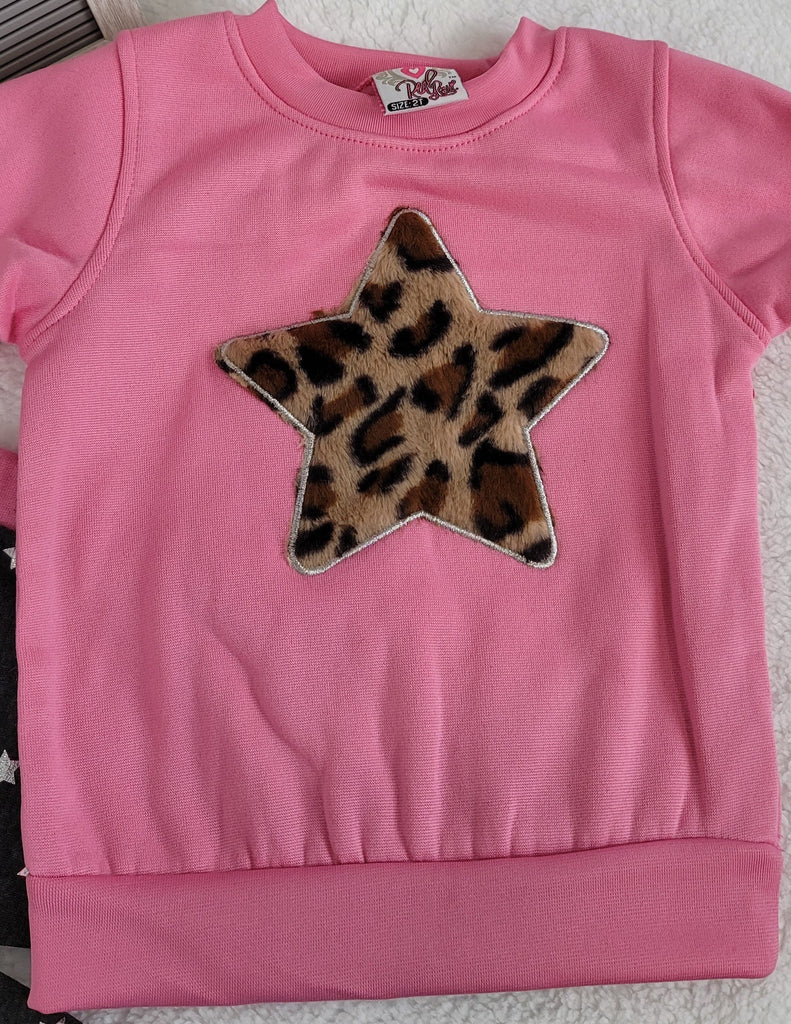 Girls Star Set Top and Bottom